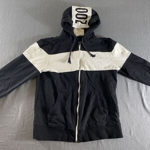 Zoo York Sweater Mens Medium Black Long Sleeve Full Zip‎ Hoodie